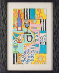 cadre baguette bois noire