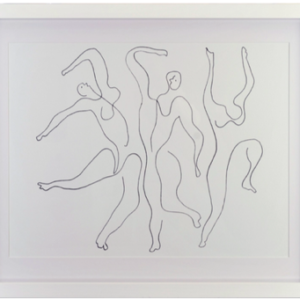 cadre baguette cubique blanche