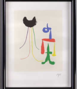 cadre baguette moulure noire