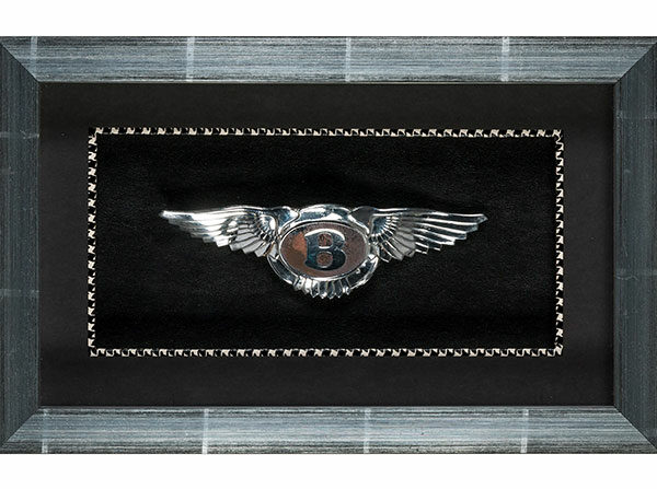 cadre boitage baguette grise