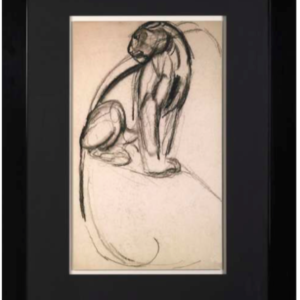 cadre marge noire baguette noire