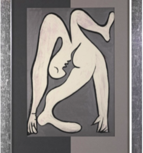 marge bicolore cadre