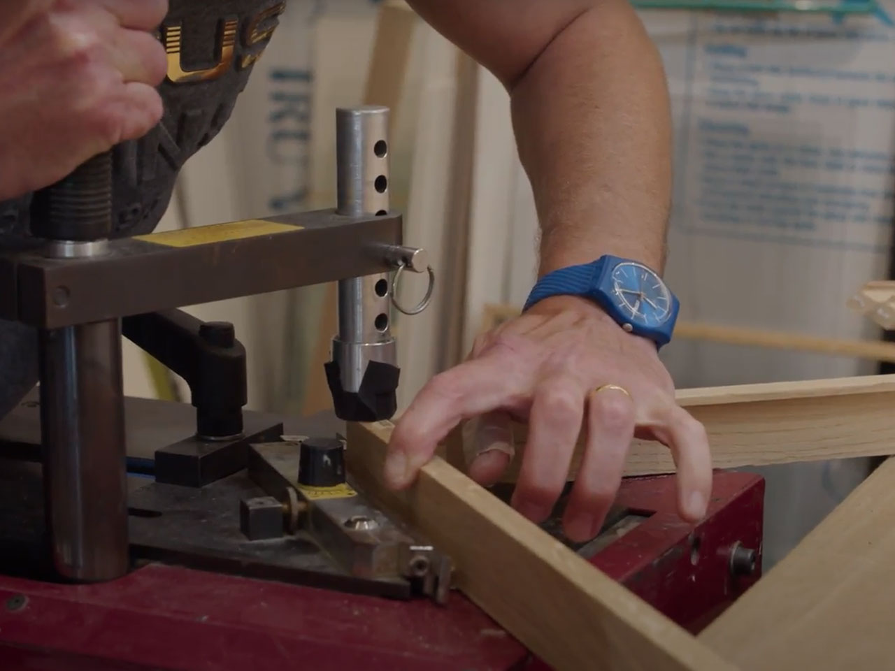 encadrement caisse americaine