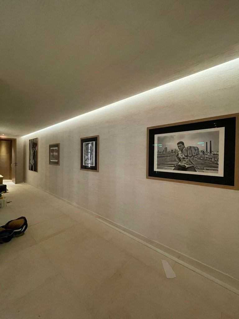 encadrement photo villa cote azur