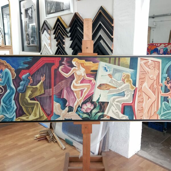 encadrement peinture des femmes la marechalerie