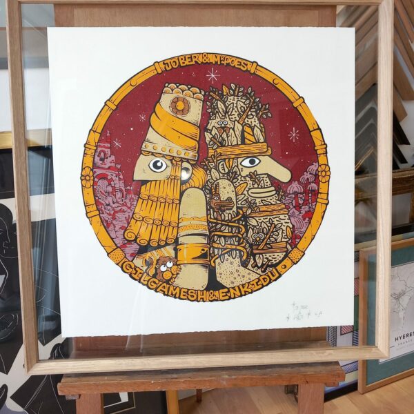 encadrement toile la marechalerie