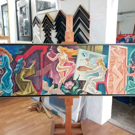 encadrement de tableau sur mesure