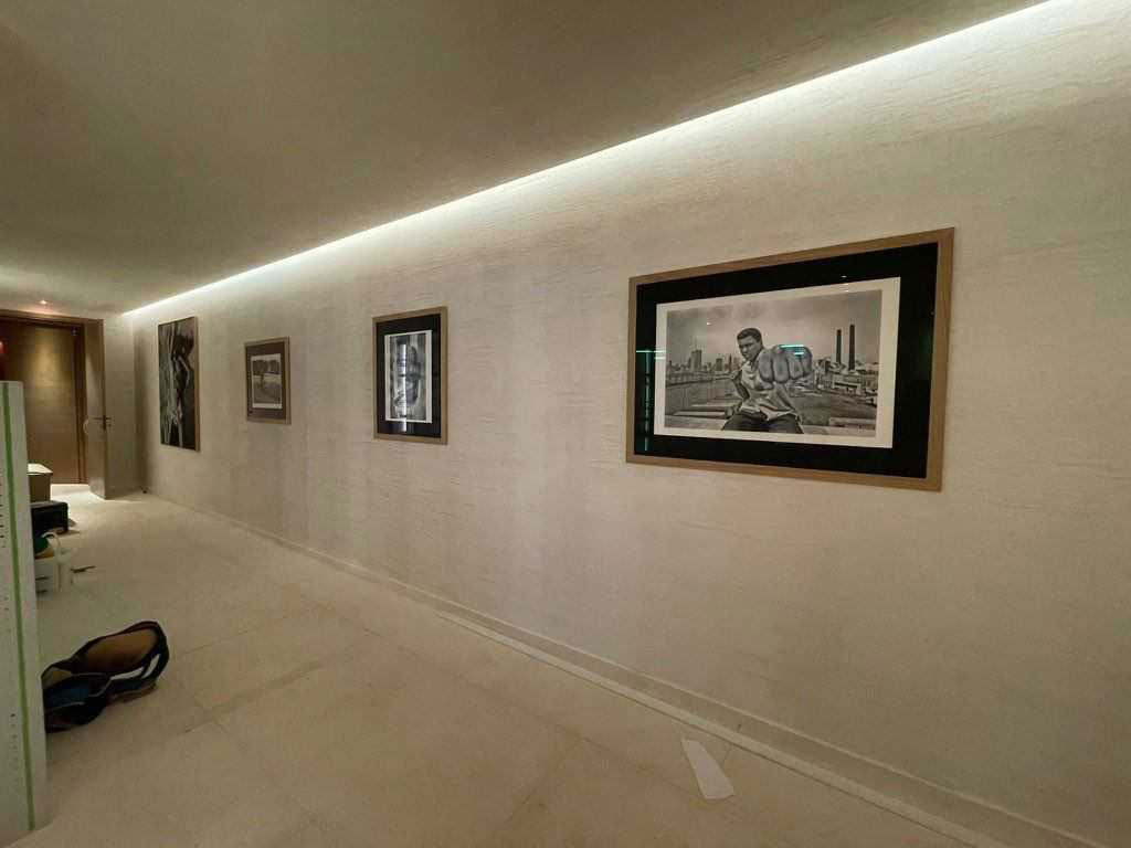 decoration murale encadrement sur mesure