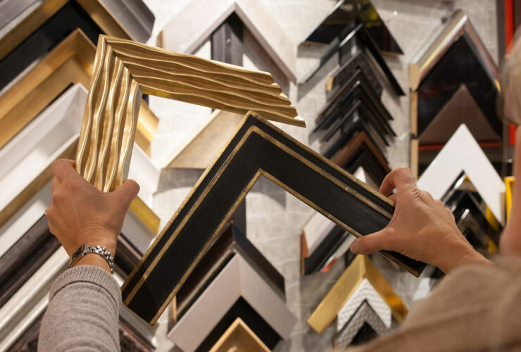 baguettes encadrement sur mesure