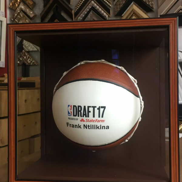 encadrement sur mesure ballon basket nba