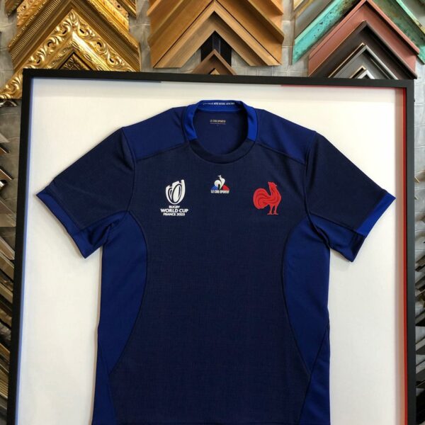 encadrement sur mesure maillot rugby