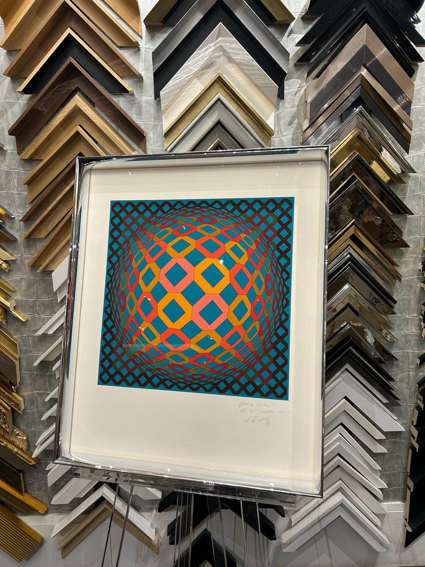 encadrement illustration illusion