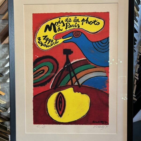 encadrement illustration mois de la photo paris 1990