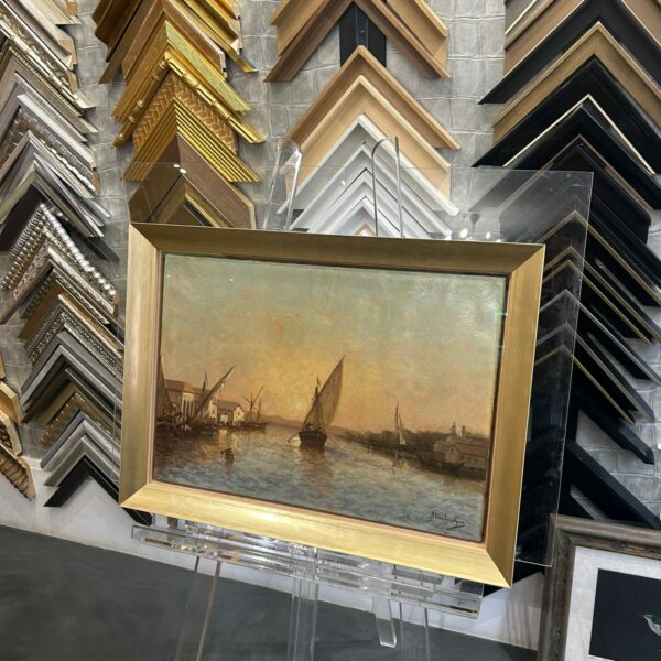 encadrement toile voilier